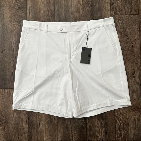 G/Fore Maverick Stretch Lined Golf Shorts Men’s Size 40 Snow White
